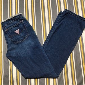 Guess Raw Hem Jeans